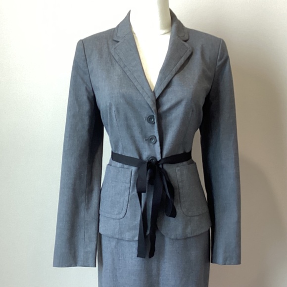 Halogen 3pc Petite Suit - Jacket/Skirt/Trousers - 8P/10P - Picture 2 of 12